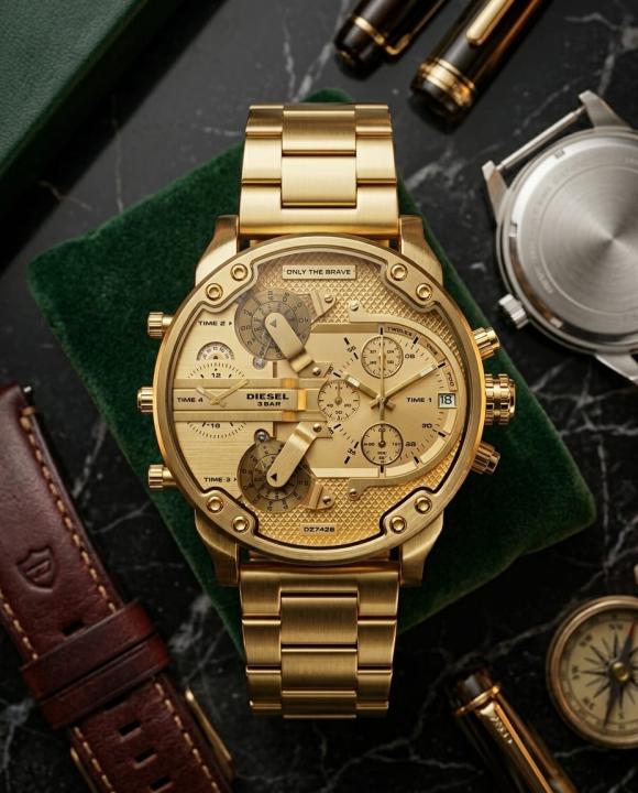 Diese_l 3 Bar Big Dady Heavy Quality Gold-Gold