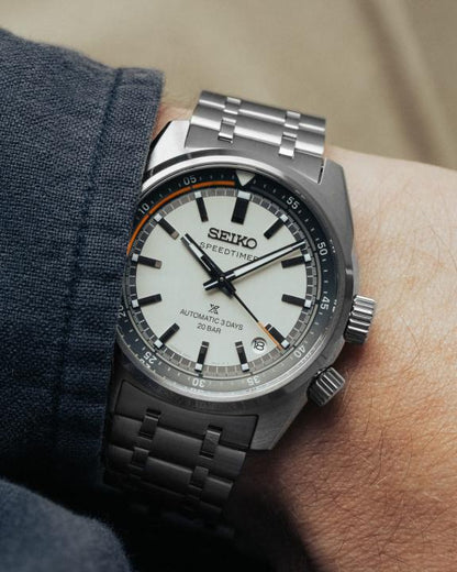 Seiko Prospex Speedtimer Con Temporizador Silver-Grey