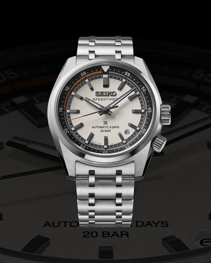 Seiko Prospex Speedtimer Con Temporizador Silver-Grey
