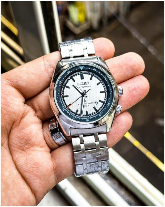 Seiko Prospex Speedtimer Con Temporizador Silver-Grey