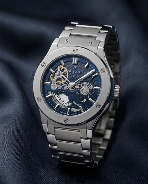Hublot Classic Fusion Silver-Blue