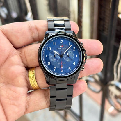Tommy Hilfigee_r Dual Time Black Blue