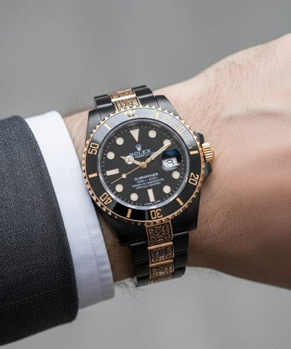 Rolee_x Oyster perpetual Submarine Vintage Copper