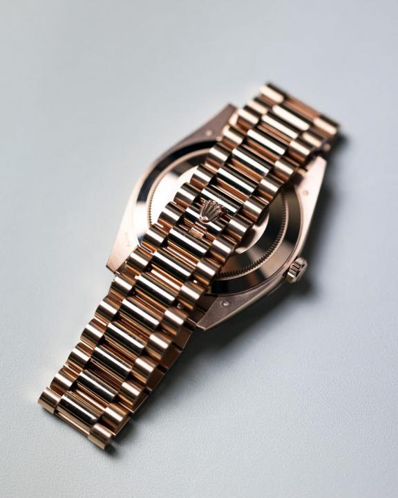 Rolee_x Oyster Perpetual Day Date 40 Battery Copper-Brown