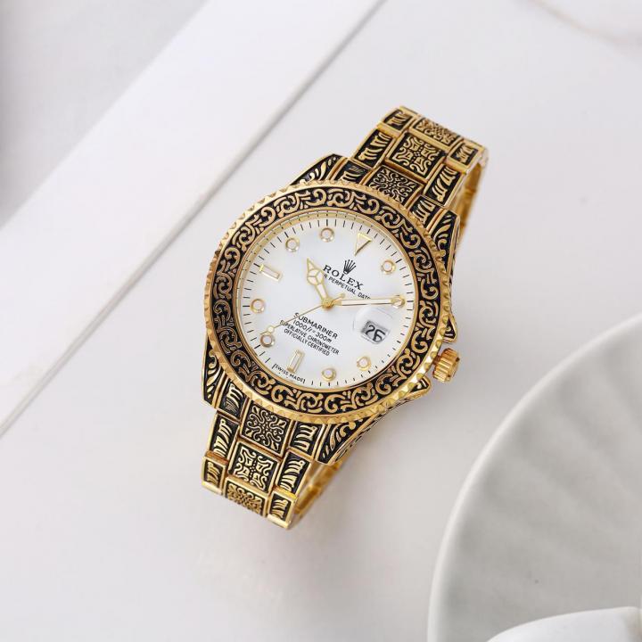 Rolee_x Oyster Vintage Gold-White