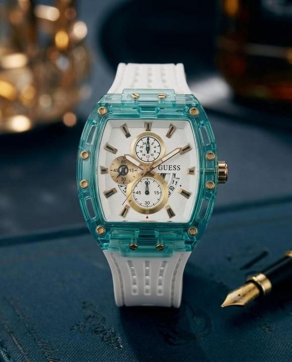 Guess Phoenix gw0499g6 White-Green-Gold