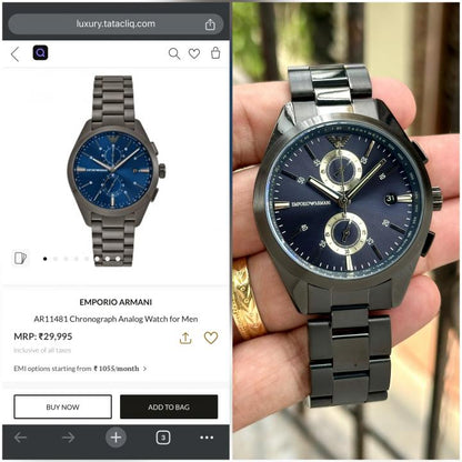 Emporio Arman_i Cloud Black Blue