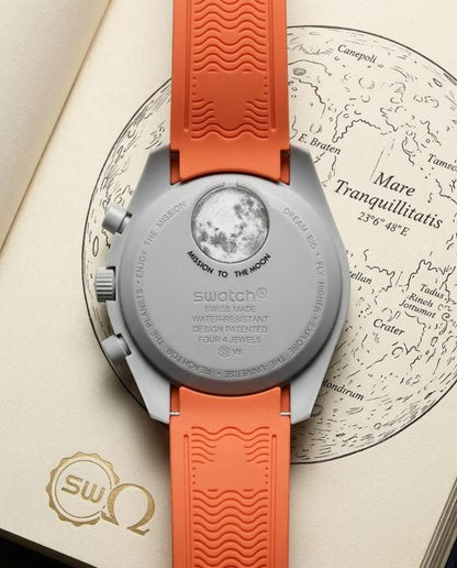 Omegg_a Moon Watch Limited Edition Blue