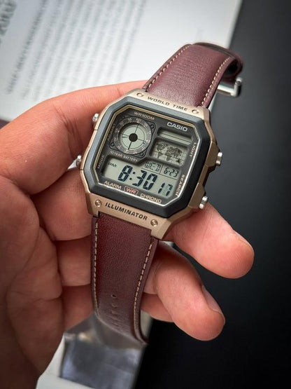 Casio AE 1200 Illuminator Brown J1234