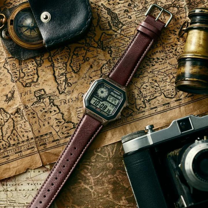 Casio AE 1200 Illuminator Brown J1234