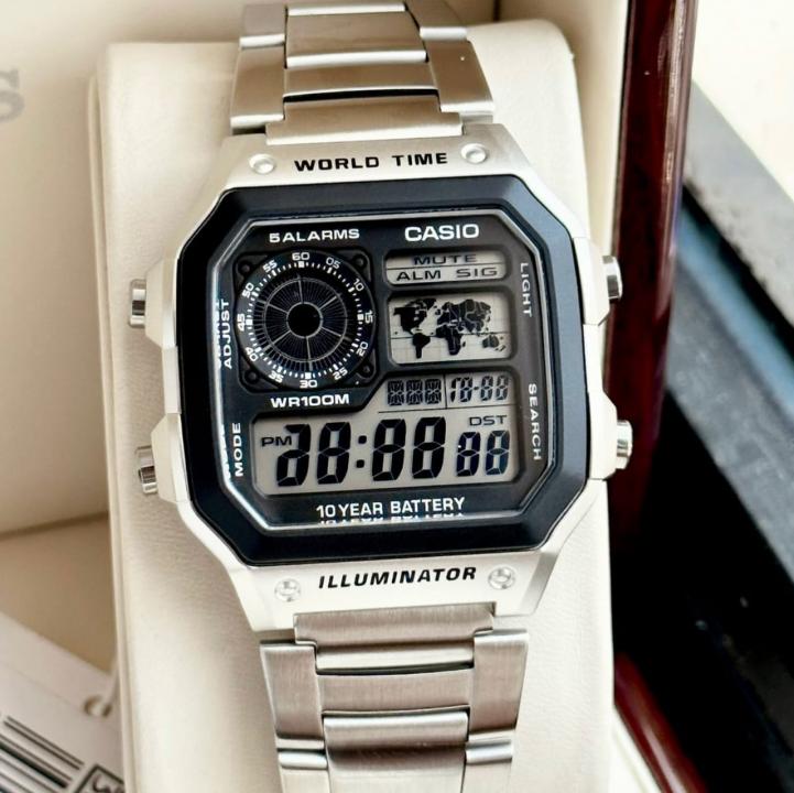 Casio illuminator AE 1200 WHD 1AV J1868