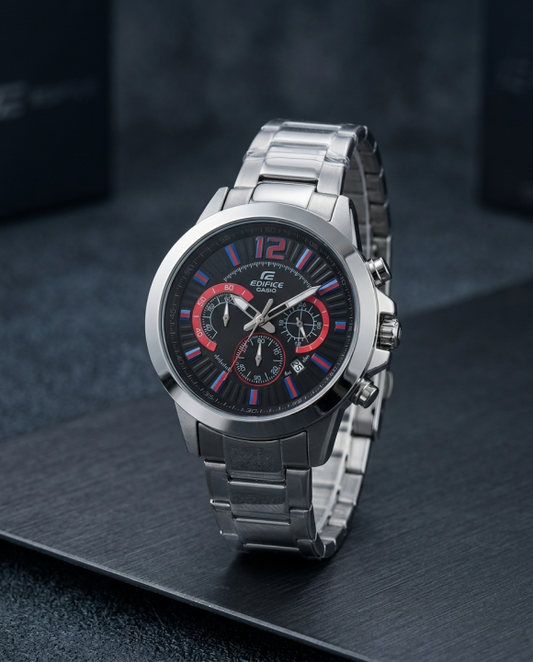 Casio Edifice 3 dials Ex158