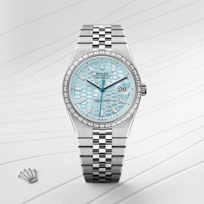 Role_x Oyster Perpetual Land Dweller Diamond Bazel