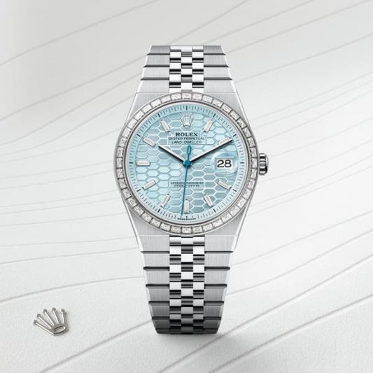 Role_x Oyster Perpetual Land Dweller Diamond Bazel