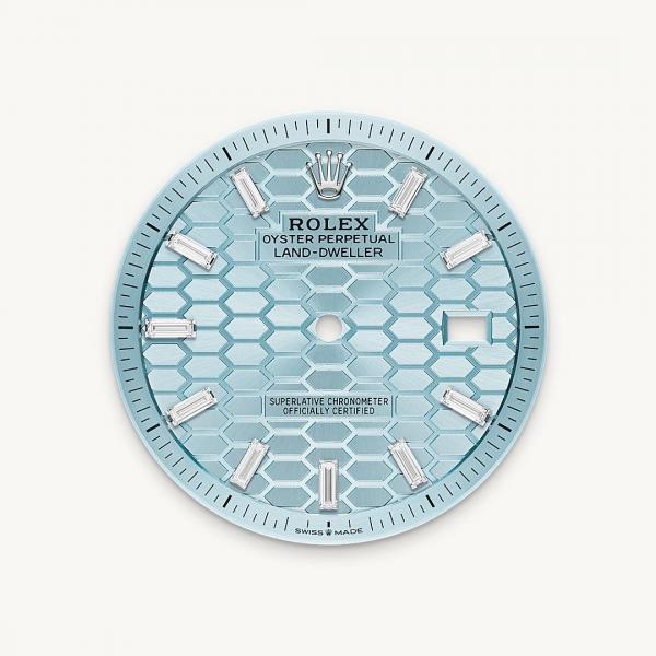 Role_x Oyster Perpetual Land Dweller Diamond Bazel
