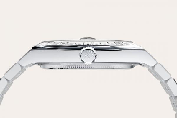 Role_x Oyster Perpetual Land Dweller Diamond Bazel
