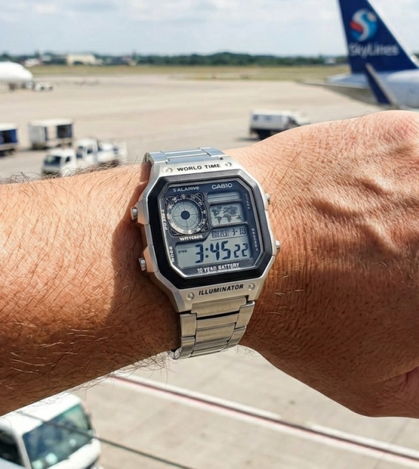 Casio illuminator AE 1200 WHD 1AV J1868