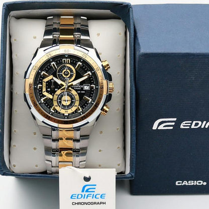 Casio Edifice Efr539 2Ton-Gold-White