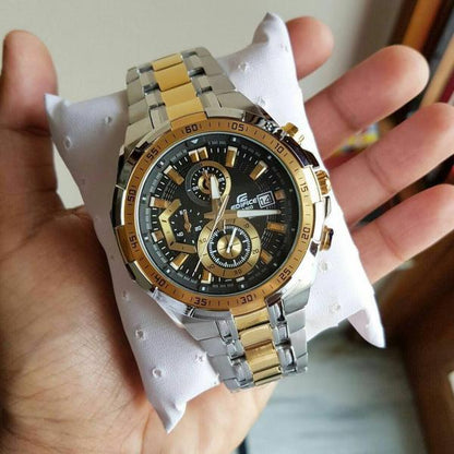 Casio Edifice Efr539 2Ton-Gold-White