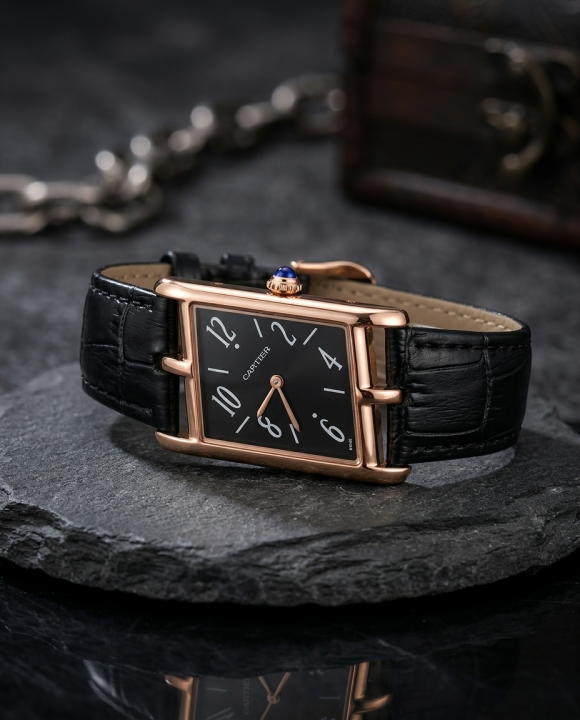 Cartie_r Tank Asymtrique Black-Copper-Black