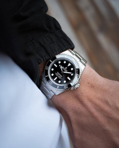 Rolee_x Oyster Perpetual Submarine Silver-Black