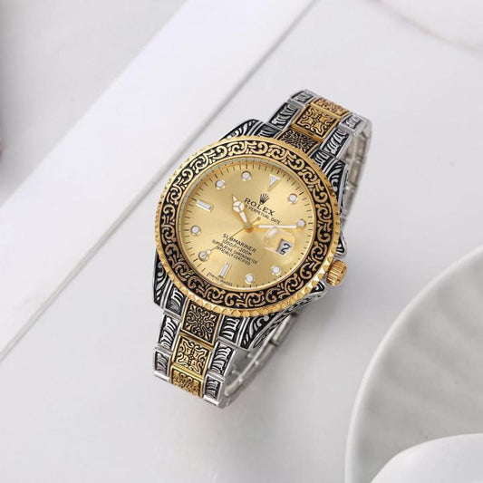 Role_x Oyster Vintage 2Ton-Gold-Gold