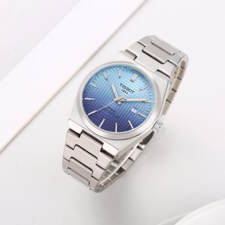 Tissoo_t 1853 Prx Silver-SkyBlue & Blue