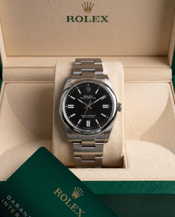Rolee_x Oyster Perpetual Milgauass Silver-Black