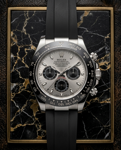 Rolee_x Oyster Perpetual Daytona Silver White