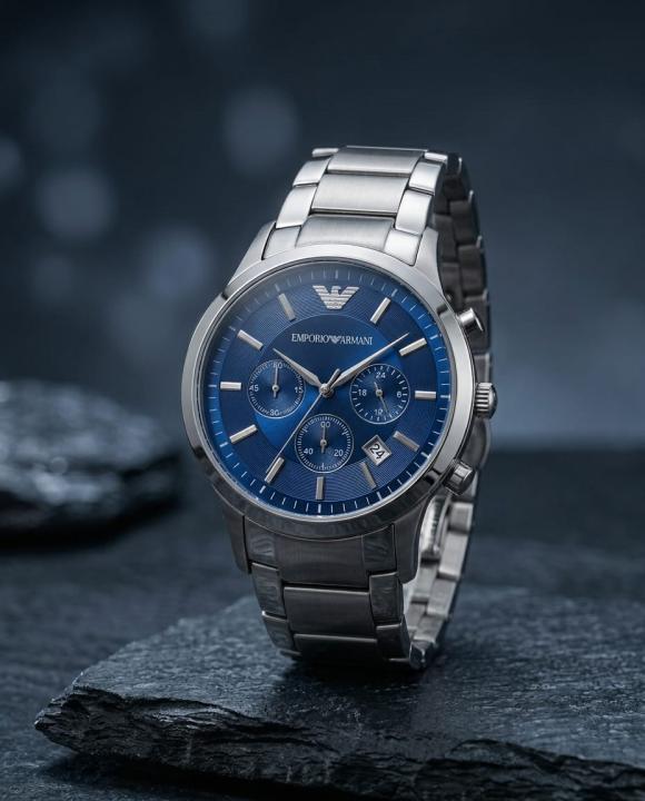 Emporio Armann_i Classic Silver-Blue