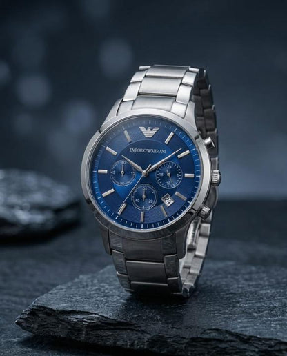 Emporio Armann_i Classic Silver-Blue
