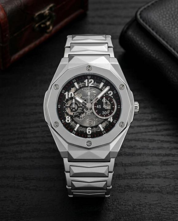Hublo_t BigBang Tourbillion Silver-Black