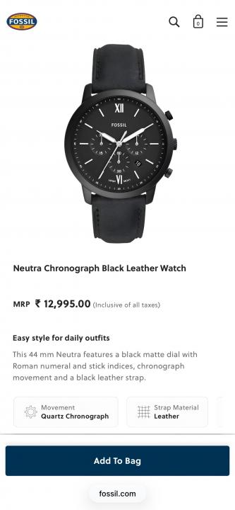 Fossi_l Neutro Chronograph