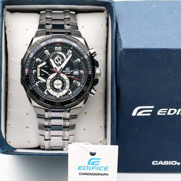 Casio Edifice Efr539 Silver-Black