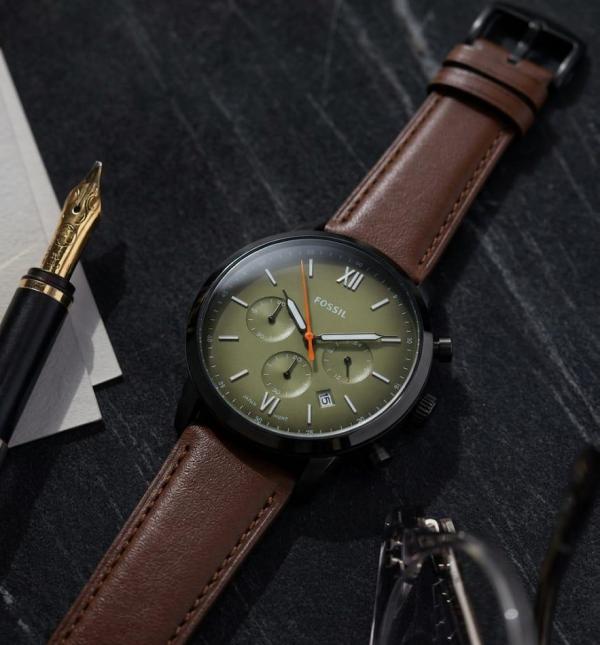 Fossi_l Neutro Chronograph DarkBrown-Black-Green