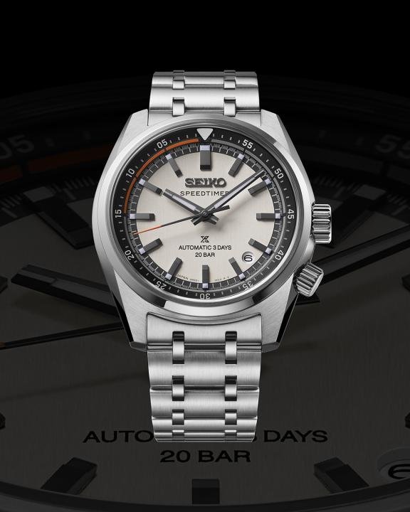 Seiko Prospex Speedtimer Con Temporizador Silver-Grey