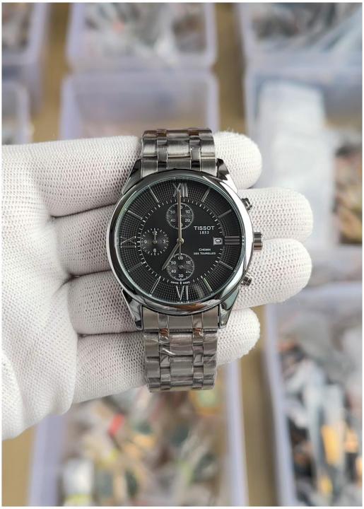 Tisso_t 1853 Chemin Silver-Black - J1529