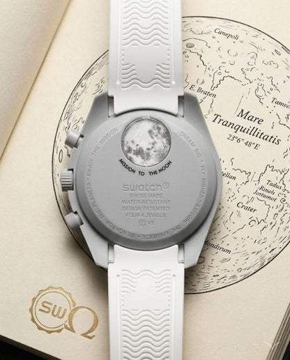 Omegg_a Moon Watch Limited Edition Full White