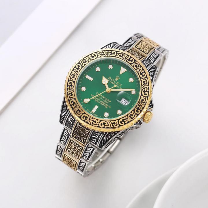 Role_x Oyster Vintage 2Ton-Gold-Green