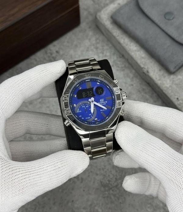 Casio Edifice ECB-10 Silver Blue