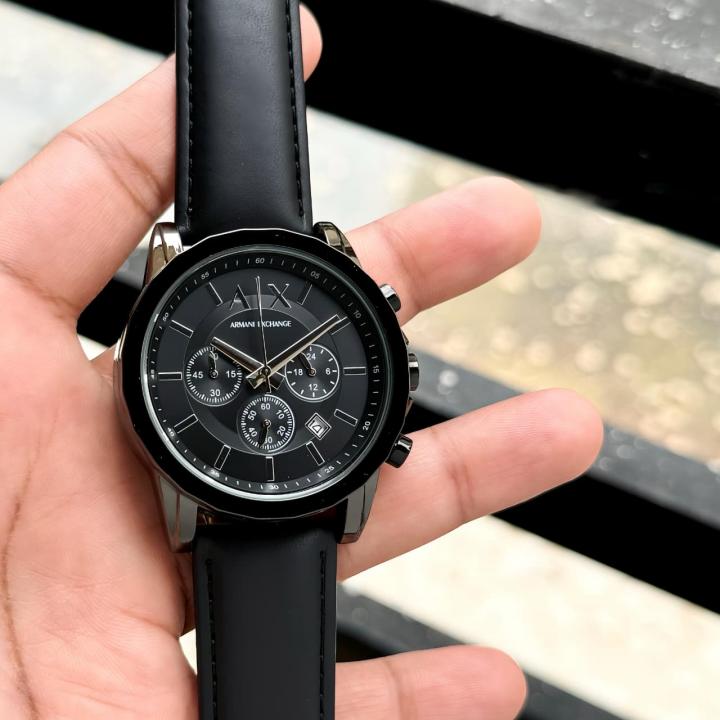 Arman_i Exchange Gunmetal Leather - J1046