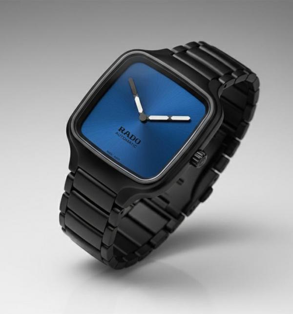 Radd_o True Square Quartz Black Blue