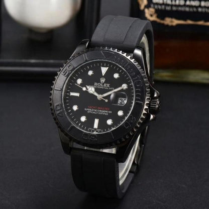 Rolee_x Oyster Perpetual Yach Master Battery Black