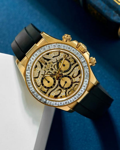 Rolee_x Oyster Perpetual Tiger Gold