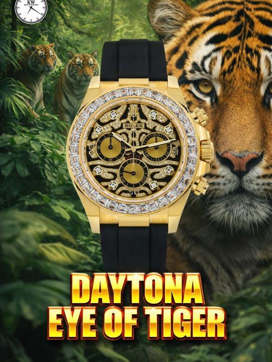 Rolee_x Oyster Perpetual Tiger Gold
