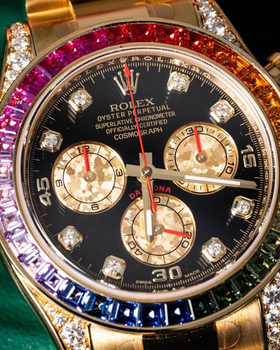 Role_x Oyster Perpetual Rainbow Gold
