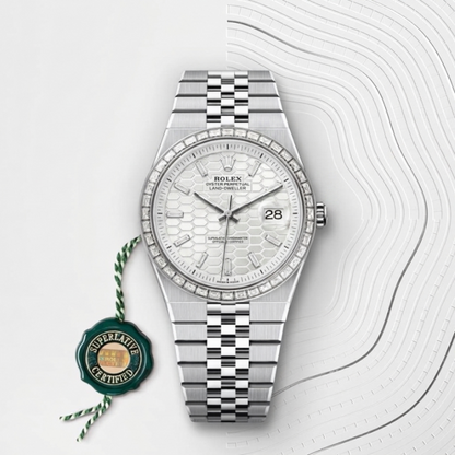 Role_x Oyster Perpetual Land Dweller Diamond Bazel