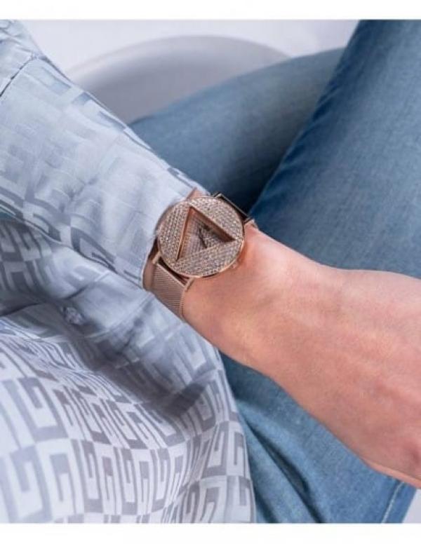 Guess Crystal Copper