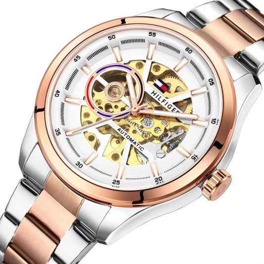 Tommy Hilfige_r Automatic 2Ton-Copper-White