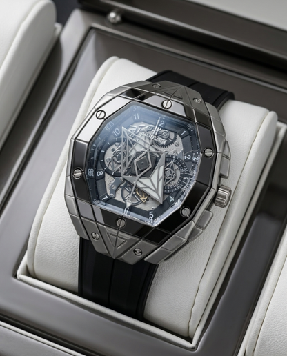 Hublot Spirit of Big Bang Sang Bleu Black-Silver-Black